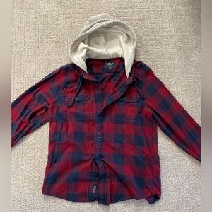 Hollister California XL flannel long sleeve